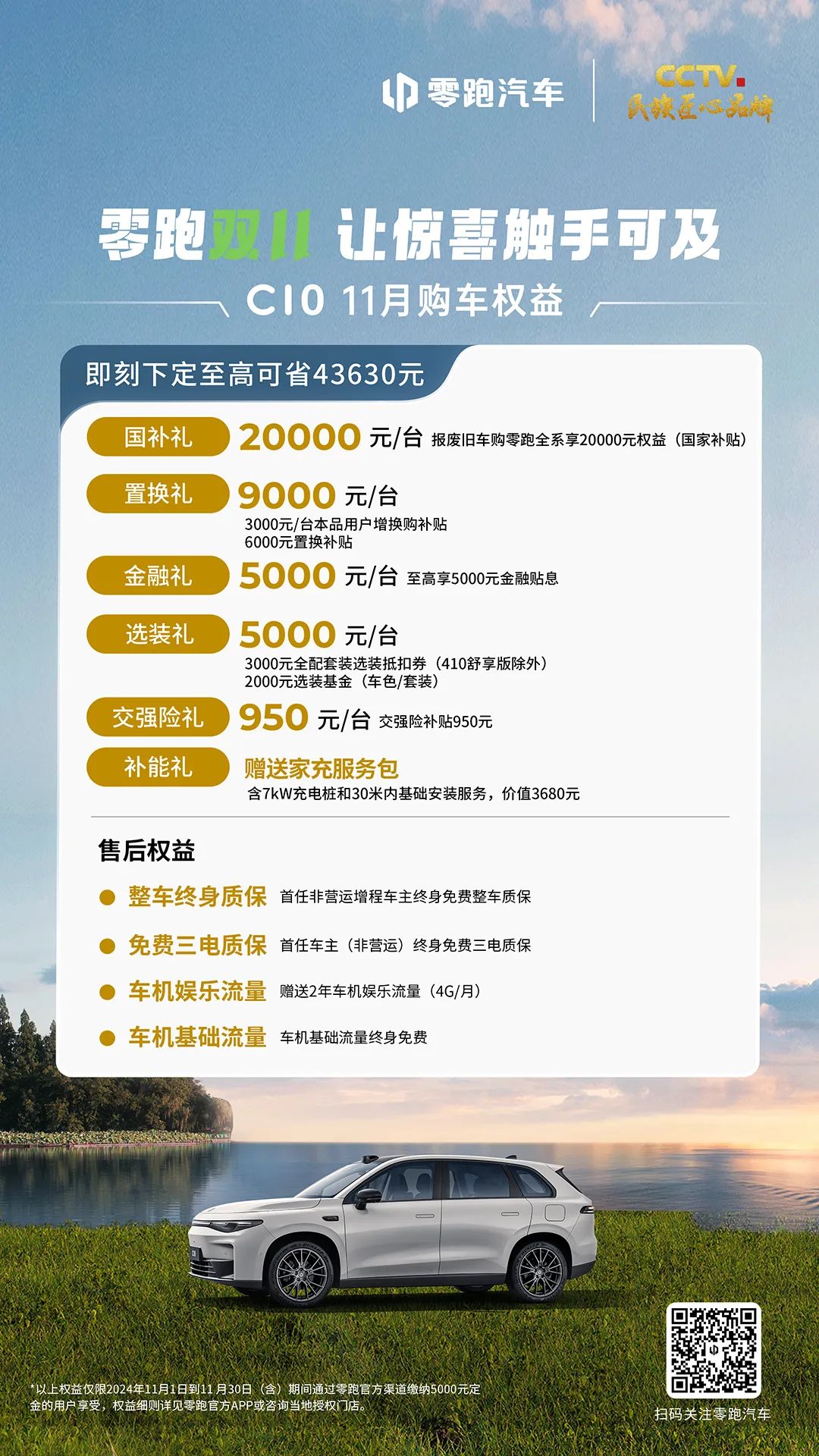 零跑汽車C10購車權(quán)益